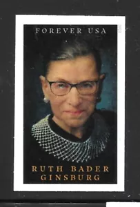 Scott #5821a IMPERFORATE (SIN TROQUELADO) 2023 Bader-Ginsburg Single, MNH - Imagen 1 de 1