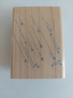 Резиновый штамп Rain Posh Impressions от Rubber Stampede 1996 - Изображение 1 из 4