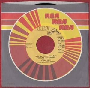 Jerry Reed 45 RPM - Who Was the Man Who Put the Line in Gasoline? (1979) - Bild 1 von 2