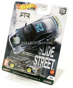 Hot Wheels Slide Street Mustang RTR Spec 5 Fórmula Drift Diecast Culture Vaughn - Imagen 1 de 4