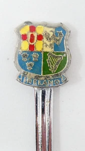 Irish Heraldic Souvenir Spoon with Crest – Arms of the Four Provinces - Picture 1 of 3
