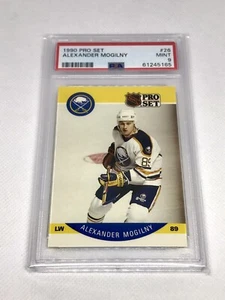 1990 Pro Set #26 RC ALEXANDER MOGILNY Rookie GRADED MINT PSA 9 - Picture 1 of 2