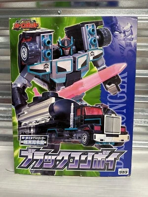 Takara Transformers 2000 RID Car Robots Scourge Black Convoy D012 MIB Destronger - Image 1 of 4