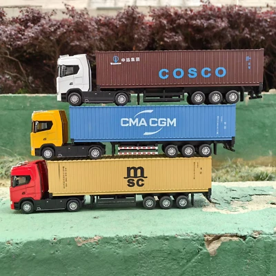 Modellino Camion Truck Realistico scala 1:50 confezione originale e Rimorchio - Immagine 1 di 4