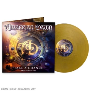 Amberian Dawn 2022 - Take A Chance: A Metal Tribute To ABBA (Gold Vinyl) Sealed - Picture 1 of 3