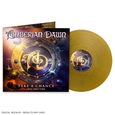Amberian Dawn 2022 - Take A Chance: A Metal Tribute To ABBA (Gold Vinyl) Sealed - Image 1 of 3