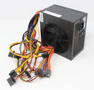 Netzteil 600 Watt 6-Pin GPU 8Pin CPU 4x SATA ATX PSU PC Gaming Office (#27921) - Bild 1 von 6