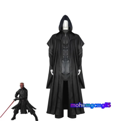 Star Wars Darth Maul Disfraz Juegos con disfraces Halloween Convención Fiesta Trajes Ropa Foto 1 de 4