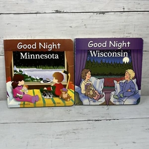 Good Night Minnesota & Wisconsin Good Night Our World Board Books Gamble Veno - Picture 1 of 8