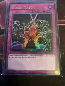 Gozen Match - MAMA-EN098 - Ultra Rare - 1st Edition - YuGiOh - Picture 1 of 1