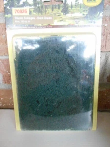 MP Scenery Products item #70925 HO Scale Clump Foliages -Dark Green Fine - Picture 1 of 4