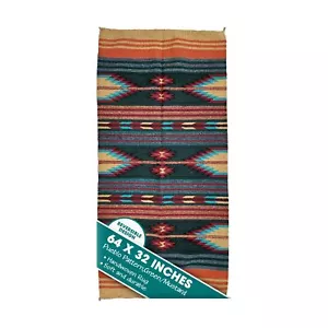 Southwest Décor Area Rug - Large Boho Aztec Style Rug for Bedroom, Living R - Picture 1 of 5