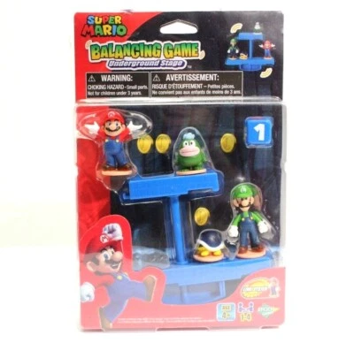 Juego de equilibrio Super Mario escenario subterráneo Luigi Mario Buzzy Beetle Spike Foto 1 de 4