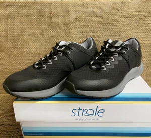 NIB Strole S829M Men's Response Black Athleisure Shoe - Picture 1 of 5