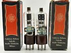 75 tube nos Fivre Italy preamp tubes pair matched brown test strong driver 300b