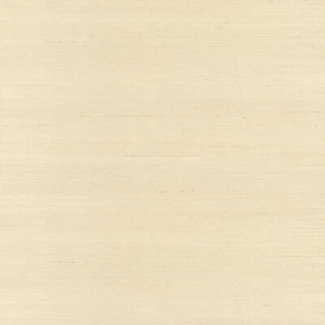2972-54760 Hetao Cream Sisal Grasscloth Fine Woven Modern Unpasted Wallpaper - Picture 1 of 4