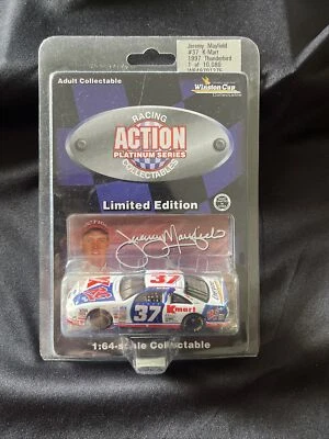 1997 Action Jeremy Mayfield #37 K-Mart RC Cola Ford Thunderbird 1:64 NASCAR - Image 1 of 4