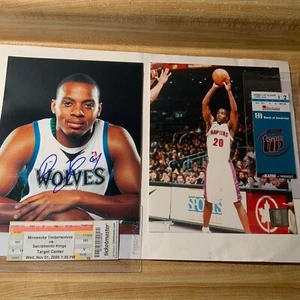 Villanova Basketball Fans! NBA Debüt Tickets von Randy Foye & Alvin Williams / EX - Bild 1 von 4