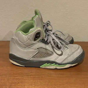 Nike Air Jordan 5 Retro PS “Green Bean” Toddler Size 13.5c Shoes (DQ3735-003) - Picture 1 of 7