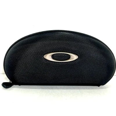 OAKLEY Auténticas Gafas de Sol Estuche Rígido con Almeja Negro Mate Cremallera y Logo Foto 1 de 4
