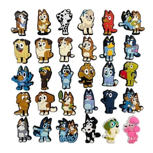 30pcs Blueys Dog Series Cute Cartoon Shoe Charms For Croc Shoes Jibbitz Decor ~ - Picture 1 of 7