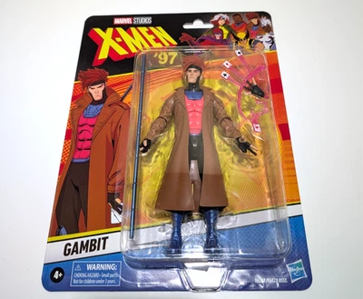 Marvel Legends X‑Men ’97 Gambit 6‑Inch Figure – Mint on Card, Hasbro - Image 1 of 2