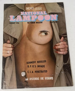 National Lampoon Magazine January 1976 Secret Issue Humor - Picture 1 of 3