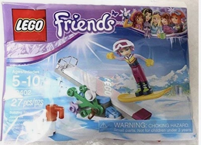 Lego 30402 - Friends - TRUCOS DE SNOWBOARD - nuevo en paquete Foto 1 de 3