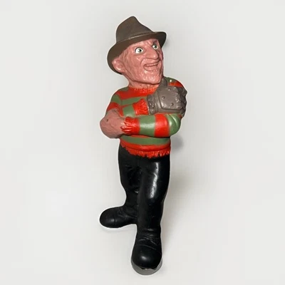 Boneco de terror vintage 1989 Freddy Krueger LJN Nightmare on Elm Street borracha dura  - Imagem 1 de 4