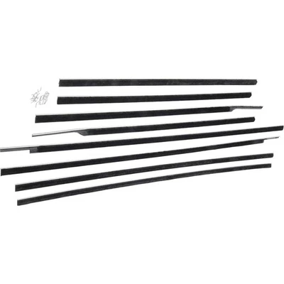 Chevy Bel Air 1959-60; juego de fieltro de ventana; interior y exterior; sedán deportivo; 4 puertas Foto 1 de 4