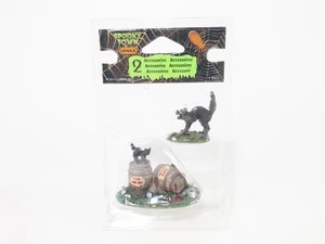 Lemax Spooky Town 34611 Black Cats Weinfässer, neu im Paket, schön - Bild 1 von 3