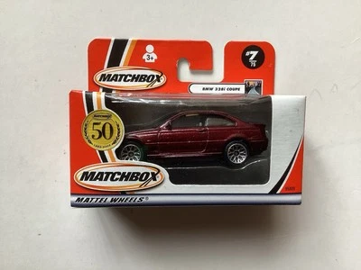 Matchbox 50 Years Mattel Wheels #7 BMW 328i COUPE - image 1 of 2
