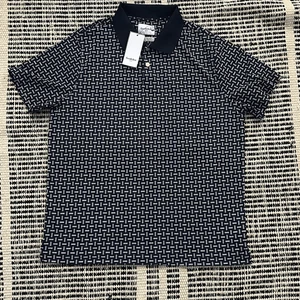 Goodfellow Size XL Blue and white mens apologize Shirt NWT - Picture 1 of 5