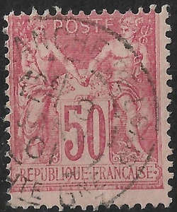 FRANKREICH - TYP SAGE NR. 104 GESTEMPELT - Bild 1 von 2