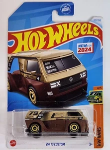2024 Hot Wheels VW T3 Custom 227/250 HW Vans 4/5 Sparco BILSTEIN BBS Wheels  - Picture 1 of 12