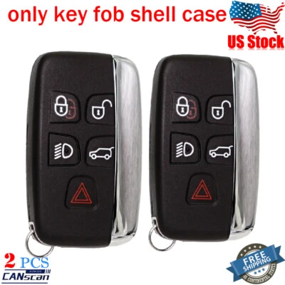 2 para Land Rover Range Sport LR4 2010 2011 2012 13~2017 Rover Llavero Carcasa Estuche Foto 1 de 4