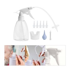 Medical Grade Ear Wax Cleaner Remover Syringe Kit Care Removal Tool Set & 5 Tips