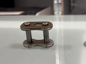 LOT 2 PIECES, 60-1 SPRING CLIP ROLLER CHAIN CONNECTING LINK USA SELLER - Picture 1 of 1