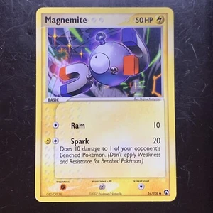 Pokémon TCG Magnemite EX Power Keepers 54/108 Regular Common - Picture 1 of 3