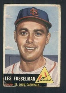 1953 Topps #218 Les Fusselman GVG Cardinals 88031 