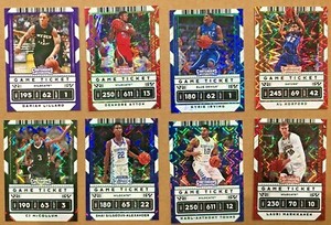 2020 Panini Contenders Draft Picks NBA Green Explosion Game Ticket - You Pick