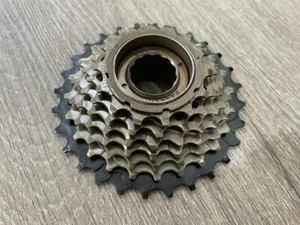 New Black Bicycle Road Mountain Bike 7 Speed Freewheel Gears Sprockets - Picture 1 of 4