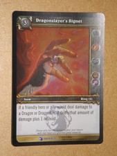 World of Warcraft TCG - Onyxia's Lair Treasure Pack - Dragonslayer's Signet 21