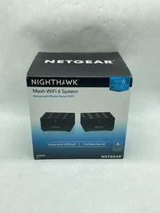 NETGEAR Nighthawk Advanced Whole Home Mesh WiFi 6 System (MK72)– AX3000 Router - Picture 1 of 8