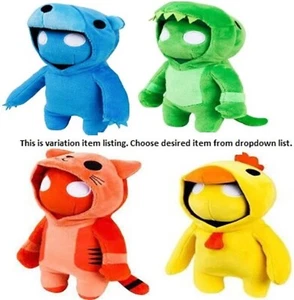 Gang Beasts Buddies Soft Plush New Toy Ages 6+ Video Game Play 4 Figures - Picture 1 of 5
