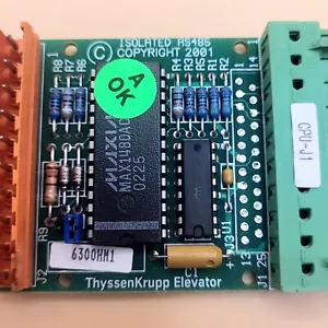 ThyssenKrupp.Dover Elevator. RS485 Isolated Comm. Board. 6300HM1 9727929 - Picture 1 of 4