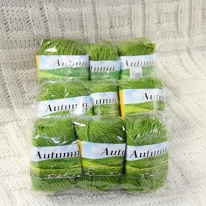 Venta AIP 9 bolas X50gr hágalo usted mismo hilo de tejer a mano mantas suaves lana seda terciopelo 20 - Imagen 1 de 14