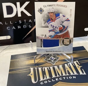 BRADEN SCHNEIDER 2022-23 ULTIMATE COLLECTION ROOKIES rc 799 ROOKIE #156 JERSEY - Picture 1 of 4