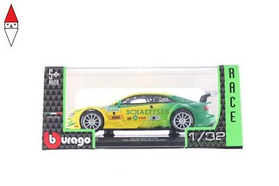 MODELLINO BBURAGO AUDI A5 DTM 9 MIKE ROCKENFELLER 1/32 RACE - Immagine 1 di 3