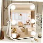 Vanity Mirror with Lights, Hollywood Makeup Mirror with Light 10"x12" Led Bulbs
